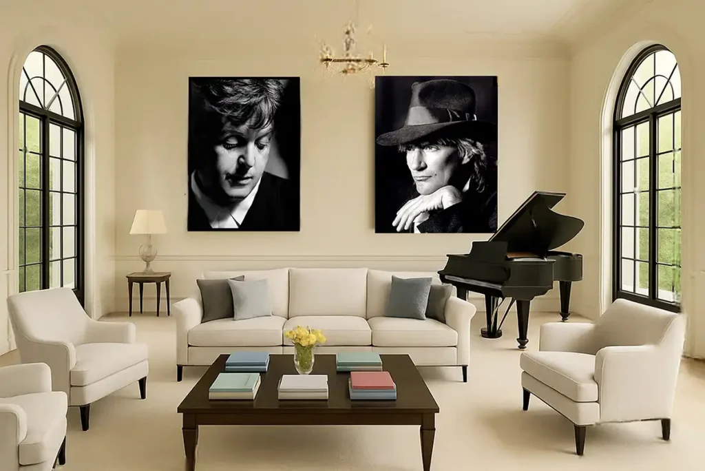 McCartney & Rod Stewart in your Living room 